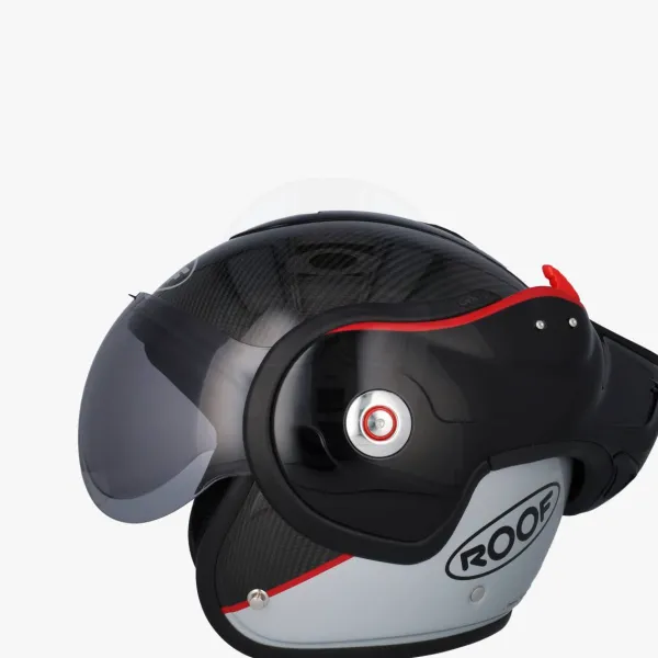 ROOF RO9 Boxxer Carbon Silver> Boxer Helmen