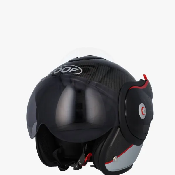 ROOF RO9 Boxxer Carbon Silver> Boxer Helmen