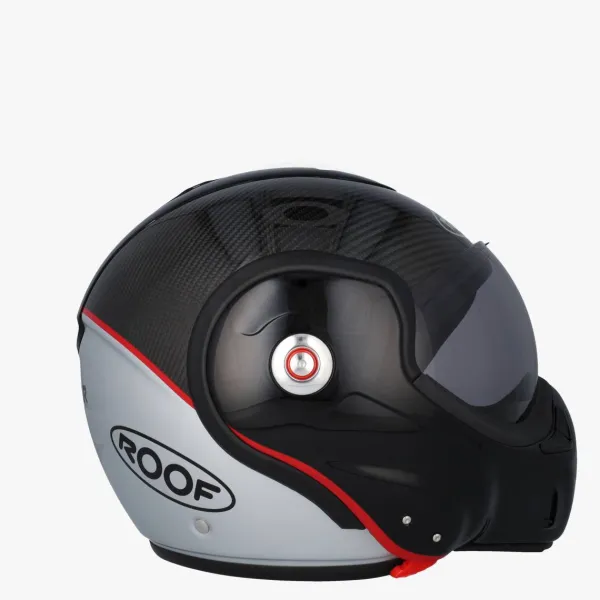 ROOF RO9 Boxxer Carbon Silver> Boxer Helmen