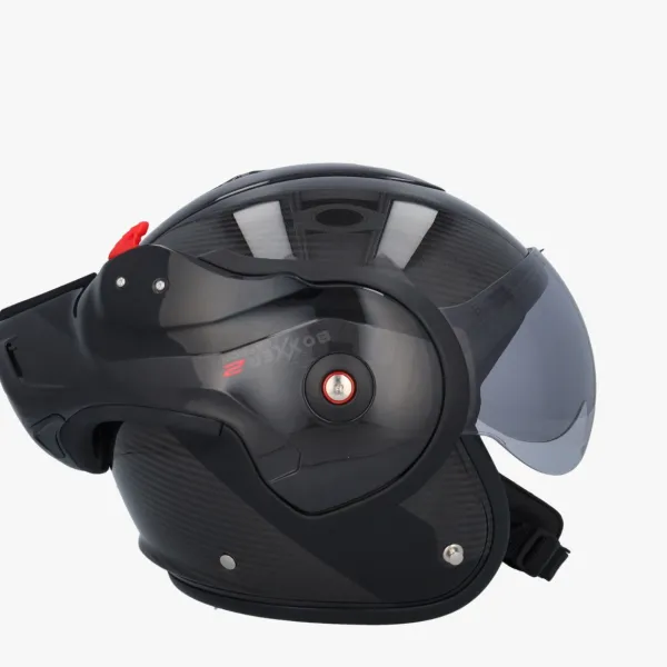 ROOF RO9 Boxxer 2 Carbon Wonder Black> Systeemhelmen|Boxer Helmen