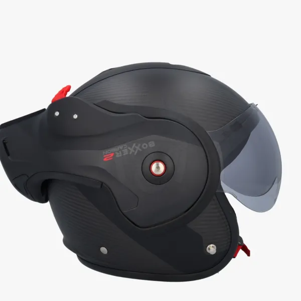 ROOF RO9 Boxxer 2 Carbon Wonder Mat Black> Systeemhelmen|Boxer Helmen