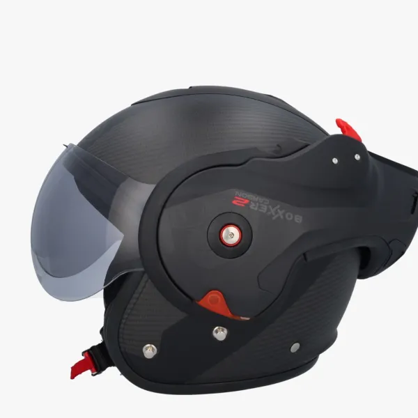 ROOF RO9 Boxxer 2 Carbon Wonder Mat Black> Systeemhelmen|Boxer Helmen