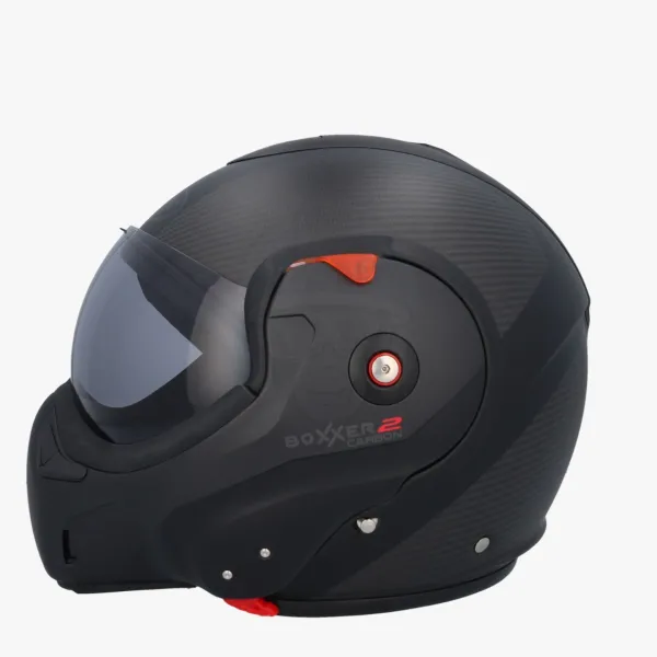 ROOF RO9 Boxxer 2 Carbon Wonder Mat Black> Systeemhelmen|Boxer Helmen