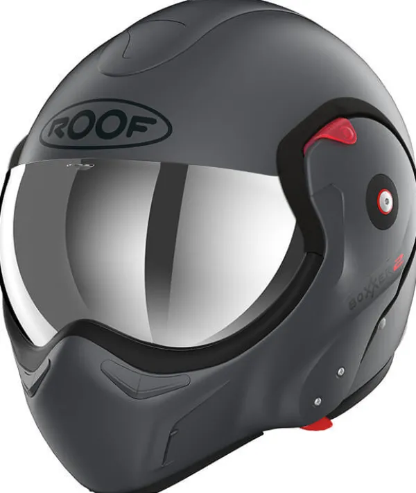 ROOF RO9 Boxxer 2 Darkside Mat Graphite> Systeemhelmen|Boxer Helmen