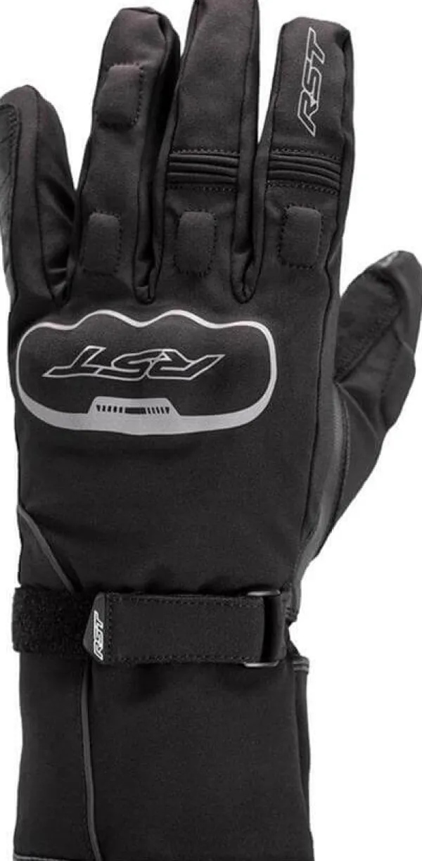 RST Axiom Waterproof Gloves Black> Motorhandschoenen