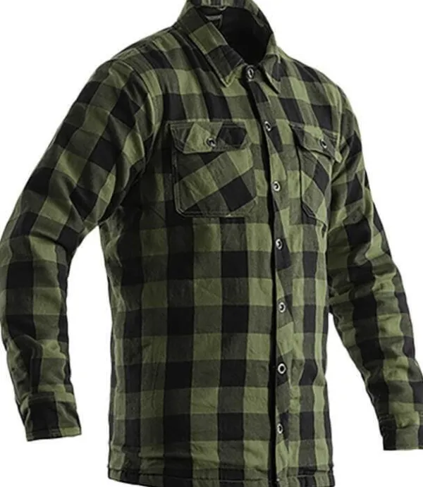 RST X KEVLAR® Lumberjack CE Motorjas Green> Motorjassen