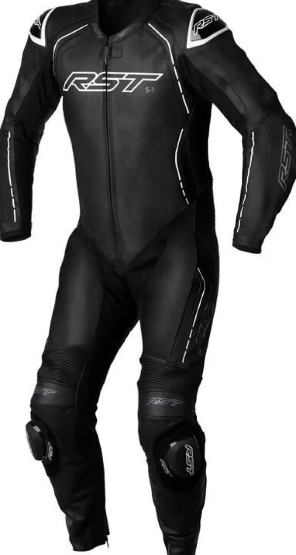 RST S1 CE One Piece Black/White> Motorpakken