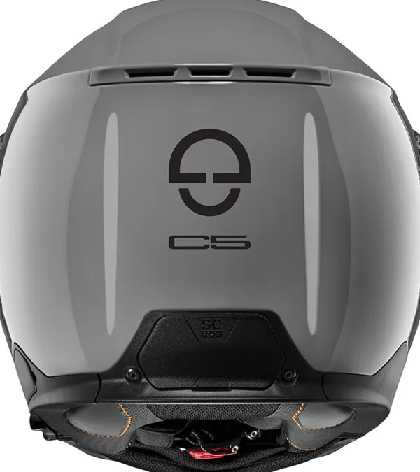 Schuberth C5 ANC Grey 818> Systeemhelmen|Helmen Met Zonnevizier