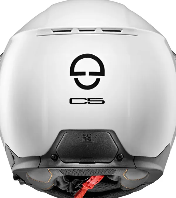 Schuberth C5 ANC White 202> Systeemhelmen|Helmen Met Zonnevizier