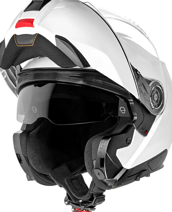Schuberth C5 ANC White 202> Systeemhelmen|Helmen Met Zonnevizier