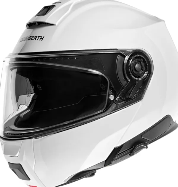 Schuberth C5 ANC White 202> Systeemhelmen|Helmen Met Zonnevizier