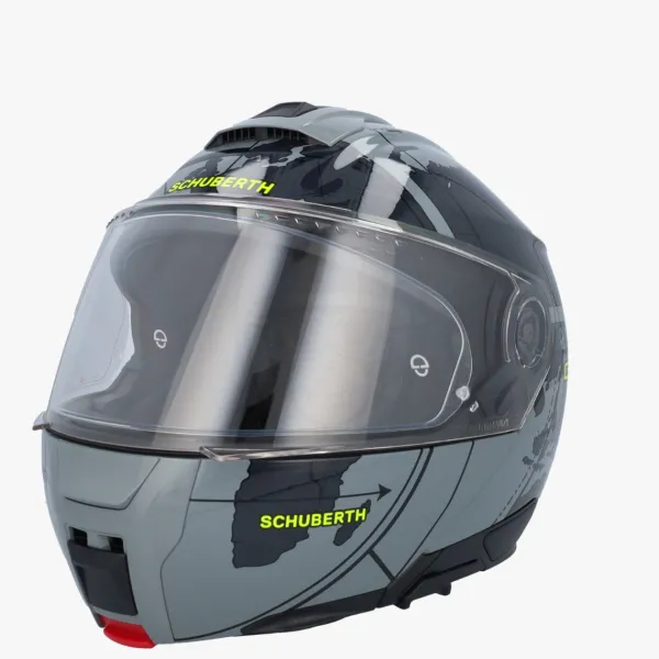 Schuberth C5 Globe Grey/Black> Systeemhelmen|Helmen Met Zonnevizier