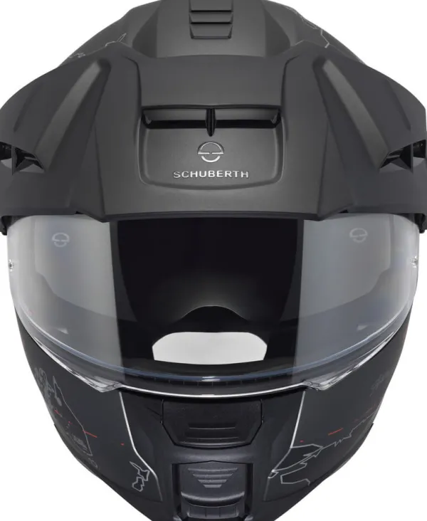 Schuberth E2 Atlas Black/Grey 180> Adventure Helmen|Systeemhelmen