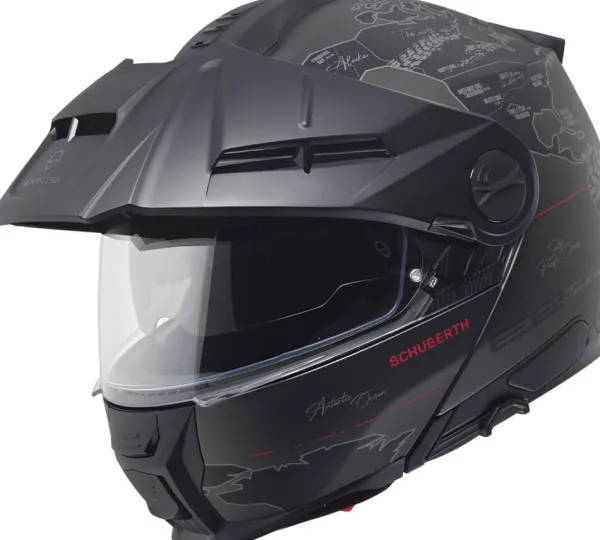 Schuberth E2 Atlas Black/Grey 180> Adventure Helmen|Systeemhelmen