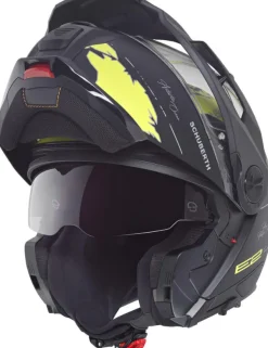 Schuberth E2 Atlas Black/Yellow 170> Adventure Helmen|Systeemhelmen