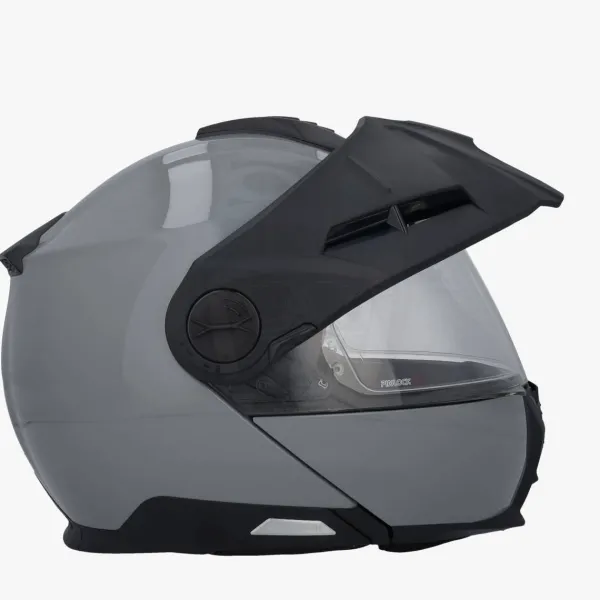 Schuberth E2 Grey> Systeemhelmen|Helmen Met Zonnevizier