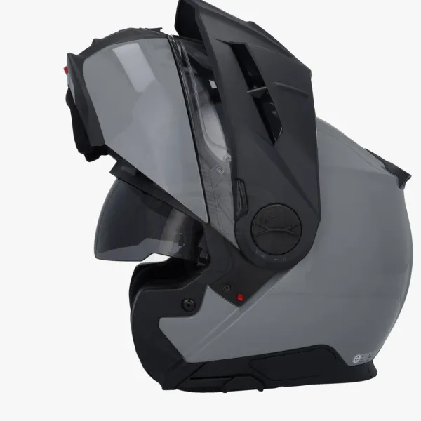 Schuberth E2 Grey> Systeemhelmen|Helmen Met Zonnevizier