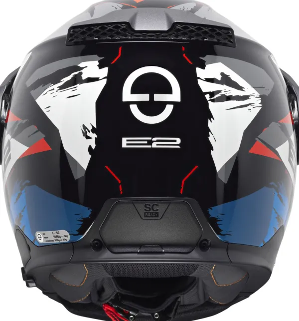 Schuberth E2 Trail Black/Blue 512> Adventure Helmen|Systeemhelmen