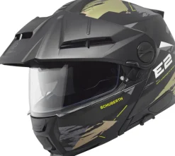 Schuberth E2 Trail Black/Green 418> Adventure Helmen|Systeemhelmen