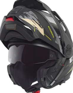 Schuberth E2 Trail Black/Green 418> Adventure Helmen|Systeemhelmen
