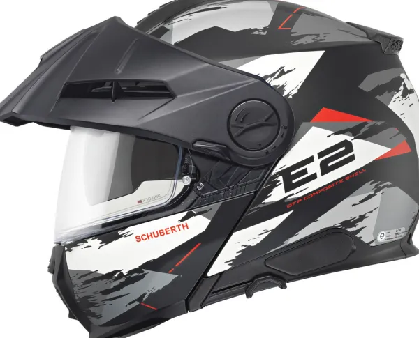 Schuberth E2 Trail Black/Grey 812> Adventure Helmen|Systeemhelmen