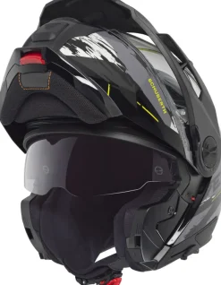 Schuberth E2 Trail Black/Yellow 718> Adventure Helmen|Systeemhelmen
