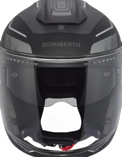 Schuberth J2 Sigma Black/Grey 180> Helmen Met Zonnevizier|Bluetooth Helmen