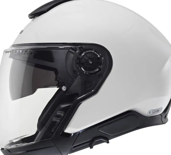Schuberth J2 White 202> Helmen Met Zonnevizier|Bluetooth Helmen
