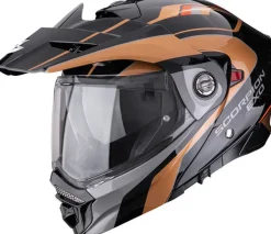 Scorpion ADX-2 Kamps Black/Copper> Adventure Helmen|Systeemhelmen