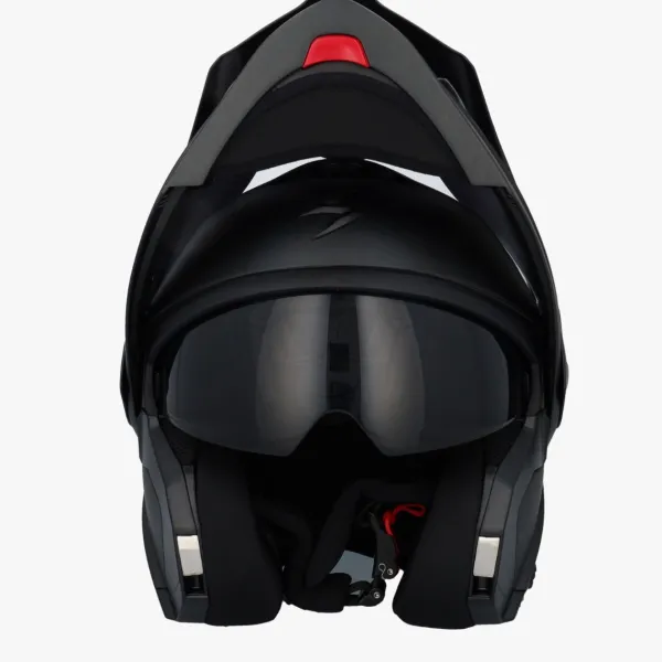 Scorpion ADX-2 Matt Pearl Black> Adventure Helmen|Systeemhelmen