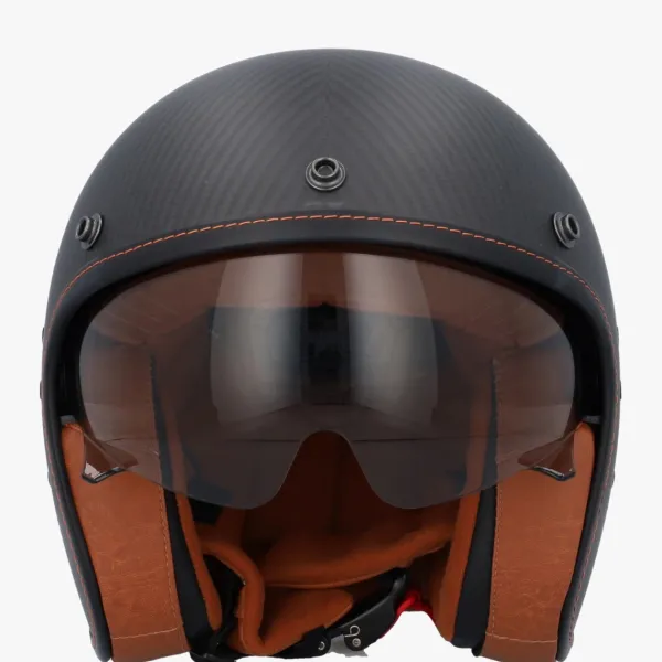 Scorpion Belfast Carbon EVO Matt Black>DAMES Carbon Helmen|Jethelmen