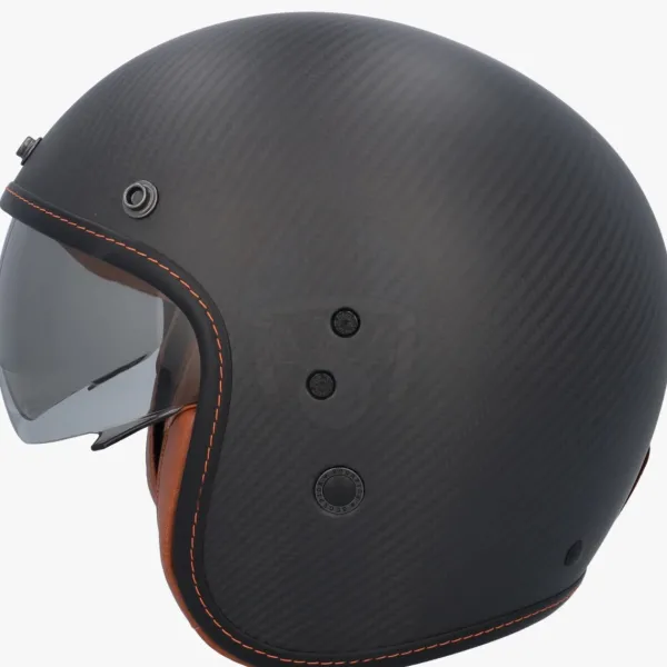 Scorpion Belfast Carbon EVO Matt Black>DAMES Carbon Helmen|Jethelmen