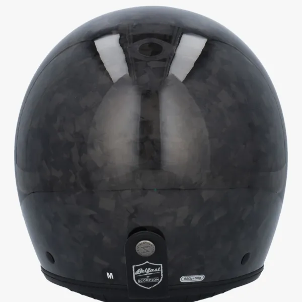 Scorpion Belfast EVO Carbon Onyx Black>DAMES Carbon Helmen|Jethelmen