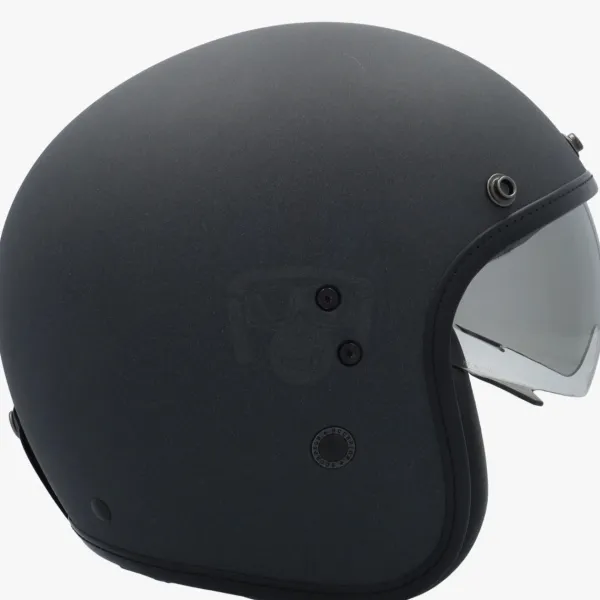 Scorpion Belfast EVO Graphite Dark Grey>DAMES Retro Helmen|Jethelmen