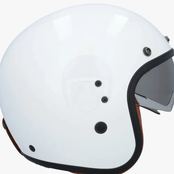 Scorpion Belfast EVO Luxe White>DAMES Retro Helmen|Jethelmen