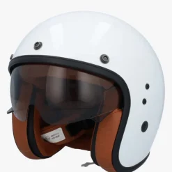 Scorpion Belfast EVO Luxe White>DAMES Retro Helmen|Jethelmen