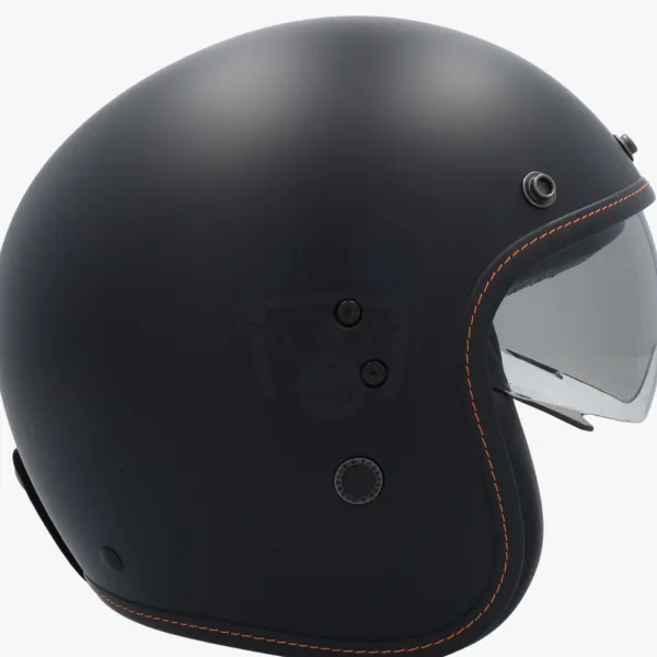 Scorpion Belfast EVO Matt Black>DAMES Retro Helmen|Jethelmen