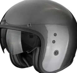 Scorpion Belfast EVO Solid Metallic Grey>DAMES Adventure Helmen|Jethelmen