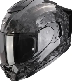 Scorpion EXO-1500 AIR Carbon Onyx Black> Integraalhelmen|Helmen Met Zonnevizier