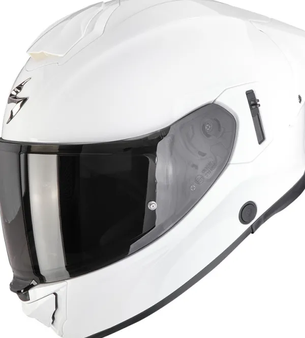 Scorpion EXO-530 AIR Solid EXO/530 AIR White> Integraalhelmen|Helmen Met Zonnevizier