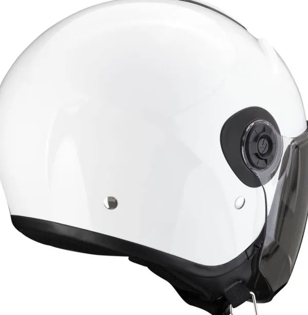 Scorpion EXO-CITY II Solid White>DAMES Jethelmen|Dames Scooterhelmen