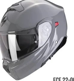 Scorpion EXO-930 EVO Solid Cement grey> Systeemhelmen|Helmen Met Zonnevizier