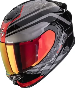 Scorpion EXO-GT SP AIR Arten Black/Red> Integraalhelmen|Helmen Met Zonnevizier