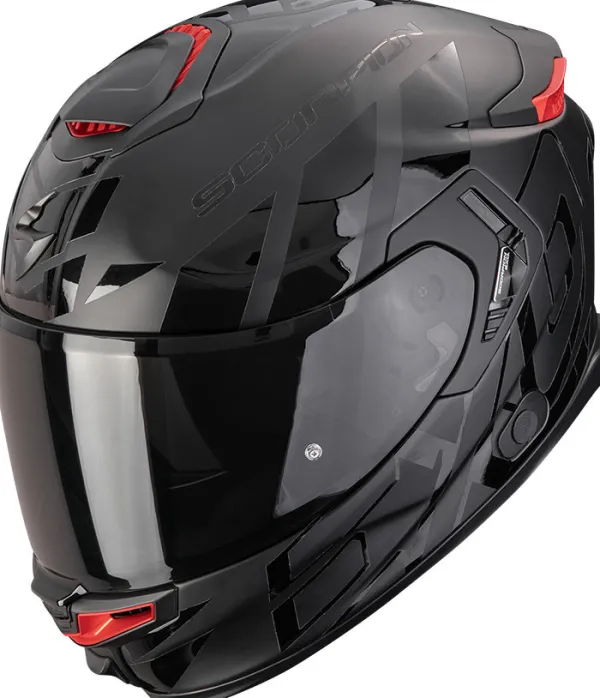 Scorpion EXO-GT SP AIR Noble Matt Black/Black> Integraalhelmen|Helmen Met Zonnevizier