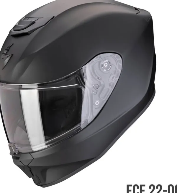 Scorpion EXO-JNR Solid Matt Black> Kinder Scooterhelmen