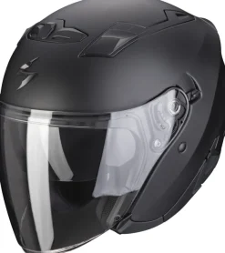 Scorpion EXO-230 Matt Black> Jethelmen|Helmen Met Zonnevizier