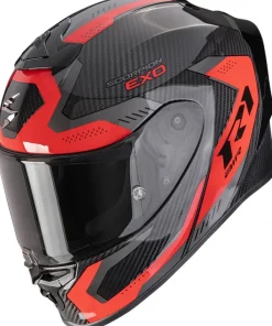 Scorpion EXO-R1 EVO AIR Carbon Propel Black/Red> Integraalhelmen|Carbon Helmen