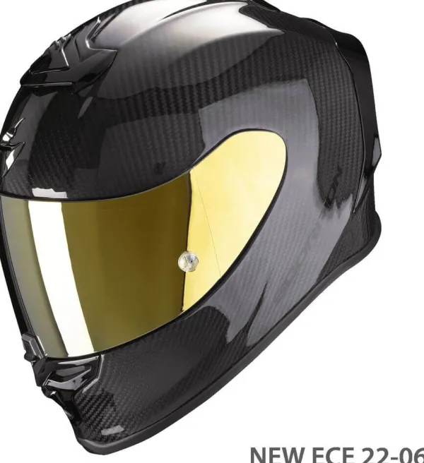 Scorpion EXO-R1 EVO AIR Carbon Solid Black> Integraalhelmen|Carbon Helmen