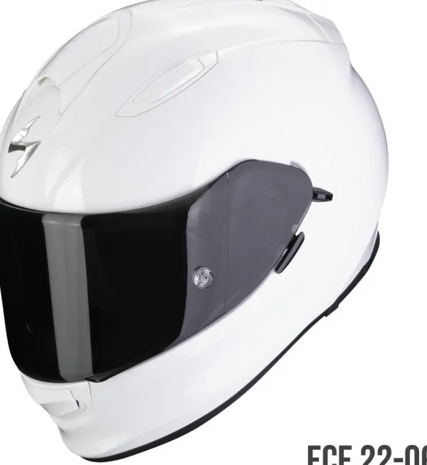 Scorpion EXO-491 Solid White> Integraalhelmen
