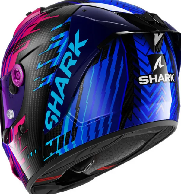 Shark Aeron Edgy DBU> Integraalhelmen|Bluetooth Helmen